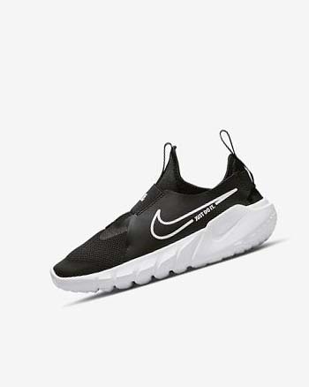 Black / Blue / Gold / White Nike Flex Runner 2 Girls' Running Shoes | CA_2701