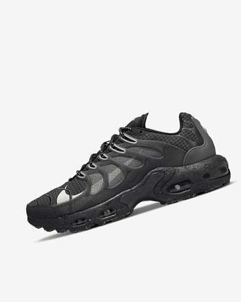 Black / Dark Grey / Dark Grey / Light Green Nike Air Max Terrascape Plus Men's Casual Shoes | CA_2379