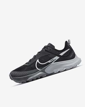Black / Dark Grey / Grey / Platinum Nike Air Zoom Terra Kiger 8 Women's Trail Running Shoes | CA_2272