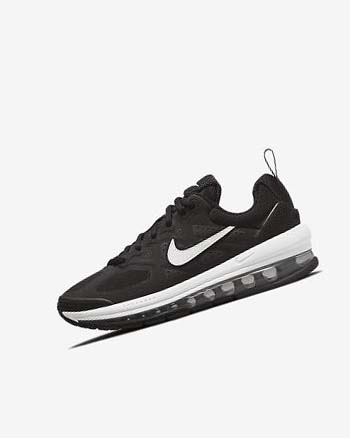 Black / Dark Grey / White Nike Air Max Genome Boys' Casual Shoes | CA_3175