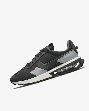 Black / Grey / Grey / Dark Grey Nike Air Max Pre-Day Men's Sneakers | CA_2235
