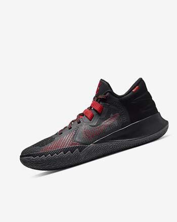Black / Grey / Grey / Red Nike Kyrie Flytrap 5 Men's Basketball Shoes | CA_3086