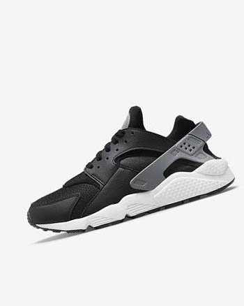 Black / Grey / White Nike Air Huarache J22 Men's Sneakers | CA_5558