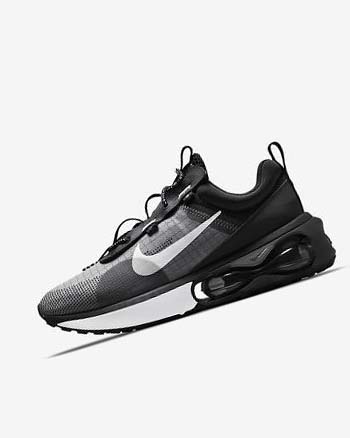 Black / Grey / White Nike Air Max 2021 Men's Casual Shoes | CA_4969