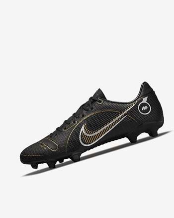 Black / Metal Silver / Grey / Metal Gold Nike Mercurial Vapor 14 Academy MG Women's Soccer Cleats | CA_2661