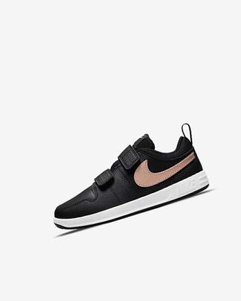 Black / Mint / Metal Red Brown Nike Pico 5 Girls' Shoes | CA_2341