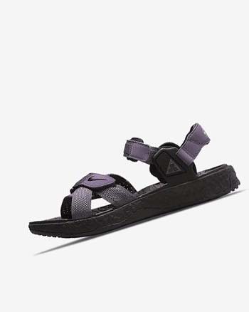 Black Nike ACG Air Deschutz + Men's Sandals | CA_2572