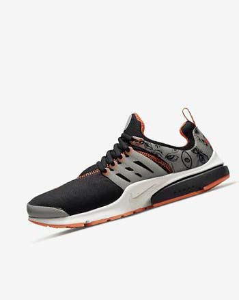 Black Nike Air Presto Premium Men's Sneakers | CA_4965