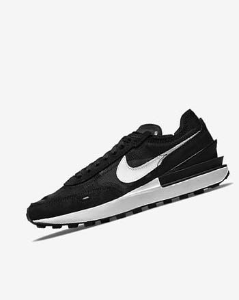 Black / Orange / White Nike Waffle One Women's Sneakers | CA_4632