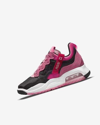 Black / Pink / Coral Nike Jordan MA2 Boys' Basketball Shoes | CA_2760