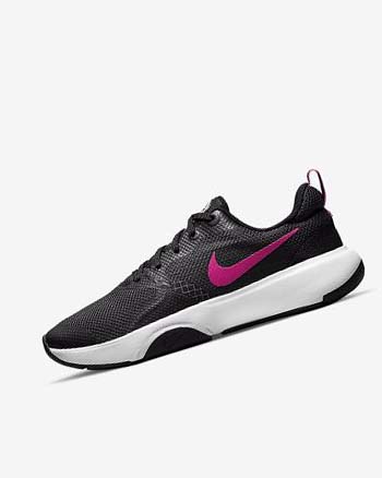 Black / Purple / Purple / Pink Nike City Rep TR Women's Training Shoes | CA_2223