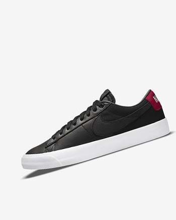 Black / Red / Black Nike SB Zoom Blazer Low Pro GT Premium Men's Skate Shoes | CA_3126