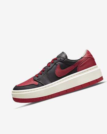 Black / Red Nike Air Jordan 1 Elevate Low SE Women's Sneakers | CA_2538