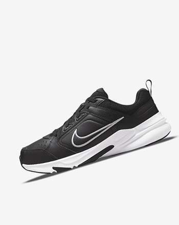 Black / White / Black Nike Defy All Day Men's Training Shoes | CA_4491