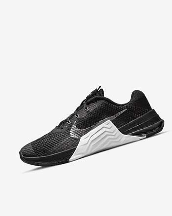 Black / White / Grey / Metal Dark Grey Nike Metcon 7 Women's Training Shoes | CA_3209