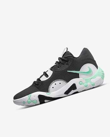 Black / White / Mint Nike PG 6 Men's Basketball Shoes | CA_5023