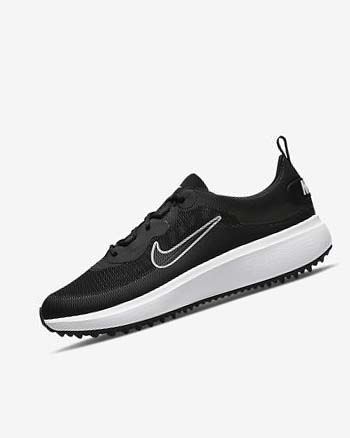 Black / White Nike Ace Summerlite Women's Golf Shoes | CA_5521