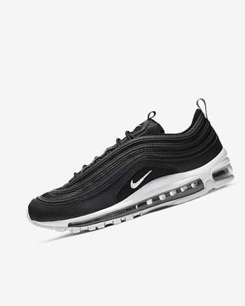 Black / White Nike Air Max 97 Men's Casual Shoes | CA_4725