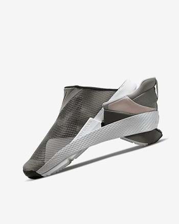 Black / White Nike Go FlyEase Women's Sneakers | CA_5056