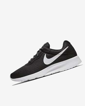 Black / White Nike Tanjun Women's Sneakers | CA_2776