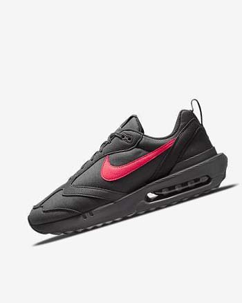 Black / White / Red Nike Air Max Dawn Men's Sneakers | CA_4656