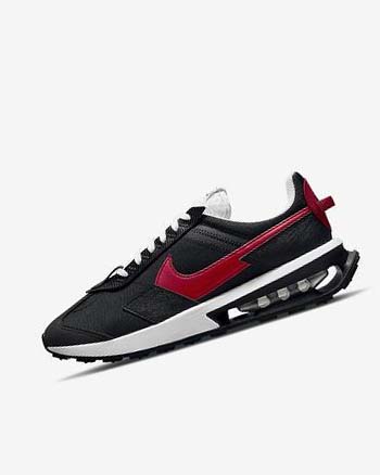 Black / White / Red Nike Air Max Pre-Day Men's Sneakers | CA_5261
