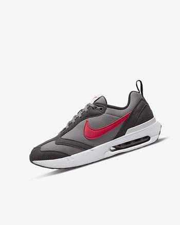 Blue Grey / Grey / Black / Red Nike Air Max Dawn Boys' Sneakers | CA_1188