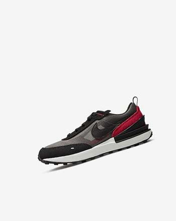 Blue Grey / Red / Black Nike Waffle One Boys' Sneakers | CA_4538