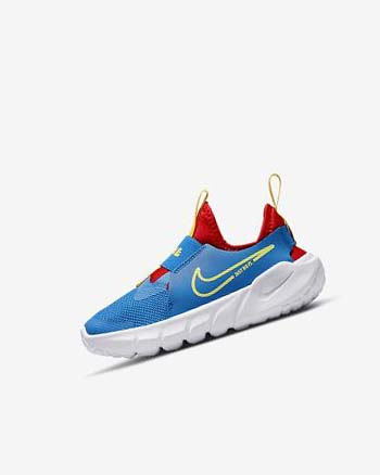 Blue / Red / Gold / Green Nike Flex Runner 2 Girls' Shoes | CA_2818