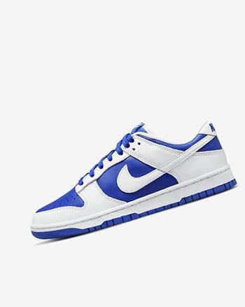 Blue / White / Blue Nike Dunk Low Retro Men's Sneakers | CA_5086