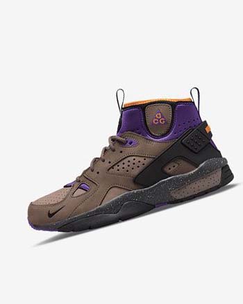Brown / Purple / Light Nike ACG Air Mowabb Men's Sneakers | CA_5140
