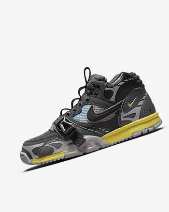 Dark Grey / Grey / Black Nike Air Trainer 1 SP Men's Sneakers | CA_5035