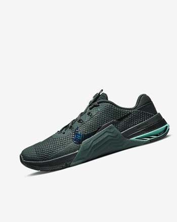 Green / Turquoise / Black / Multicolor Nike Metcon 7 Women's Training Shoes | CA_3124