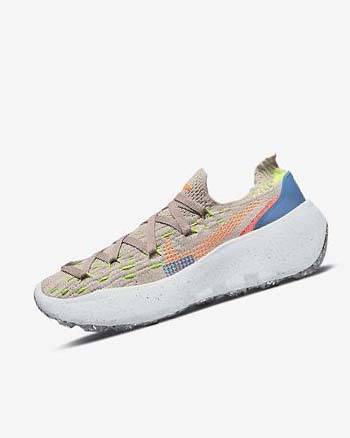 Grey / Blue / Light Red / Orange Nike Space Hippie 04 Women's Sneakers | CA_2439