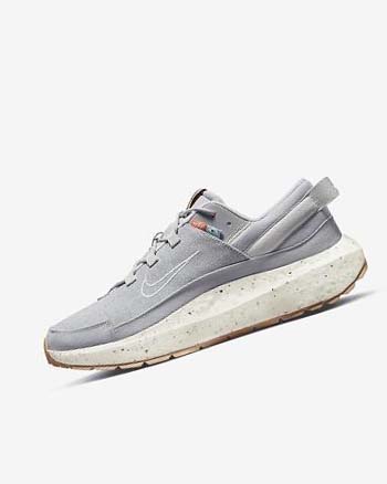 Grey / Brown Nike Crater Remixa Men's Sneakers | CA_2699