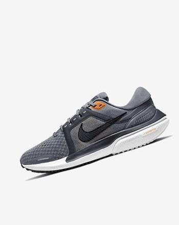 Grey / Dark Grey / Black Nike Air Zoom Vomero 16 Men's Running Shoes | CA_4858