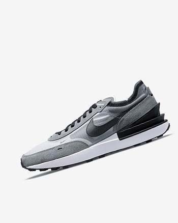 Grey / White / Grey / Black Nike Waffle One SE Men's Sneakers | CA_2513