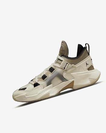 Khaki / Black Nike Jordan .5 'Why Not?' Men's Basketball Shoes | CA_5457