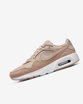 Khaki Grey / Rose / White / Pink Nike Air Max SC Women's Sneakers | CA_2608