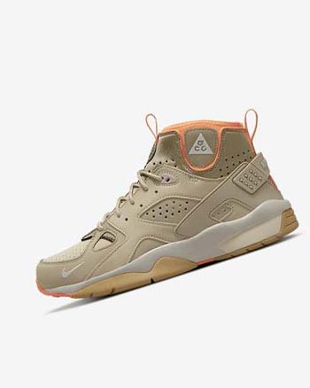 Khaki / Silver Nike ACG Air Mowabb Men's Sneakers | CA_5286