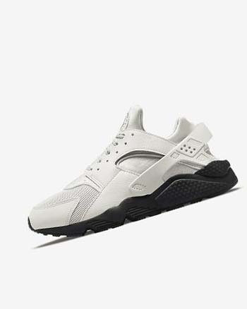 Light Beige / Black / Silver / Gold Nike Air Huarache Men's Sneakers | CA_4924