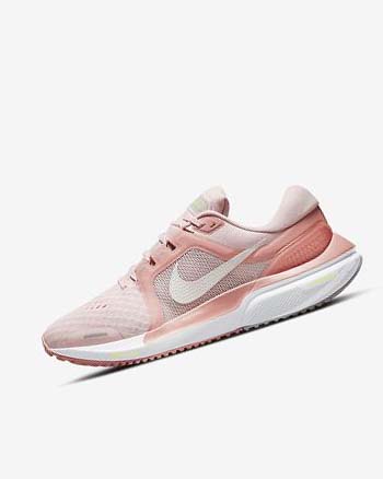 Light Beige Nike Air Zoom Vomero 16 Women's Running Shoes | CA_5016