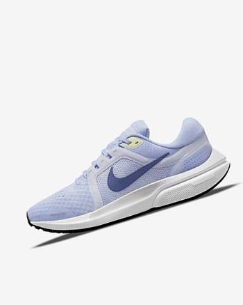 Light Blue / Grey / White / Navy Nike Air Zoom Vomero 16 Women's Running Shoes | CA_2946