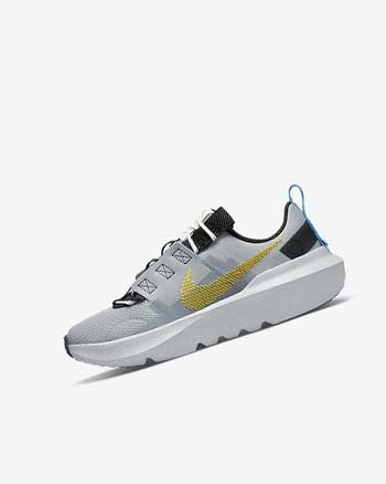 Light Grey / Blue / White Nike Crater Impact Boys' Sneakers | CA_5553