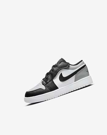 Light Grey / White / Black Nike Jordan 1 Low Alt Boys' Shoes | CA_5456