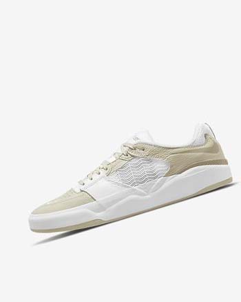 Light Grey / White / White / Khaki Nike SB Ishod Wair Premium Men's Skate Shoes | CA_5149