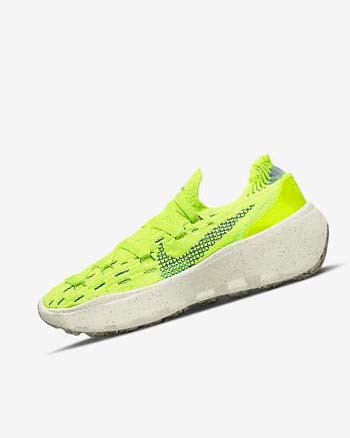 Light Lemon / Green / Turquoise Nike Space Hippie 04 Women's Sneakers | CA_2663