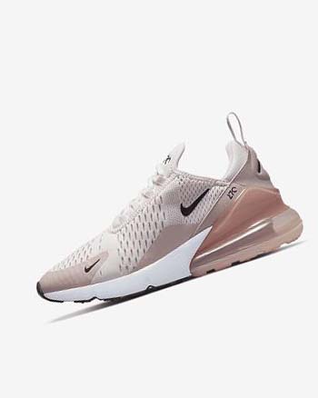 Light Pink / Pink / Black Nike Air Max 270 Women's Casual Shoes | CA_5603