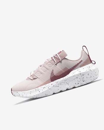 Light Pink / Pink / White / Burgundy Nike Crater Impact Women's Sneakers | CA_4543