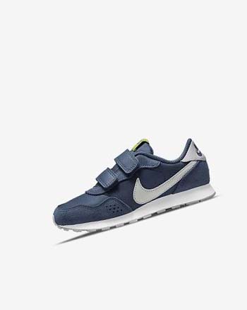 Navy / Green / Grey Nike MD Valiant Boys' Shoes | CA_5148